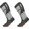 GAWILO 2 Paar Damen THERMOLITE® Skisocken – Snowboardsocken – Funktionssocken mit Spezialpolsterung (39-42, dunkelgrau)