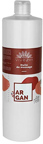 Vivezen - Huile de massage, modelage, 1L - Argan