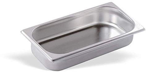 Cubeta heladería 5 Litros en acero inoxidable INOX - Maquinaria Bar Hostelería
