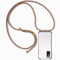 Handykette Hülle kompatibel mit Samsung Galaxy S20 FE 4G / 5G / S20 Lite, Handyhülle Handy Necklace Hülle mit Band Schutzhülle Kordel zum Umhängen Transparent Weich TPU Silikon Tasche, Rainbow