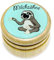 GICO Milchzahndose, Zahndose Milchzähne Bilderdose mit diversen Motiven aus Holz für Jungen und Mädchen mit Drehverschluss 44 mm (Faultier)