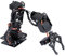Mechanischer Arm, 6DOF-Roboterarm, Programmierbarer Vollmetall-Roboter, Mechanischer Arm, Klemmklauen-Kit, Desktop-Manipulator-Roboter mit Rückmeldung von Servoparametern, Industrieroboterteile