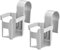 2 Pack Plastic Pool Cup Holders,Multifunctional Pool Drink Holder,Poolside Cup Holder Fits Most Swimming Pools(Khaki)