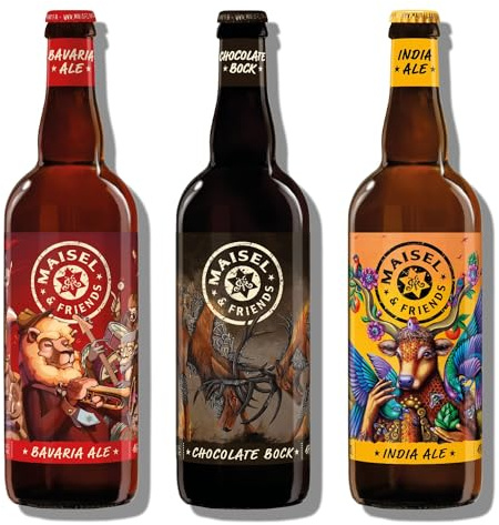 Maisel & Friends | Signature Bier Paket | 3 x 0,75 l | Das perfekte Geschenk für alle Liebhaber der Maisel & Friends Signature Biere