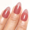 Imtiti Jelly Gel Polish, 15ML Sheer Plum Red Jelly Gel Nail Polish Translucent Spring Summer Nail Gel Polish LED UV Gel Nail Polish for Nail Art DIY Manicure