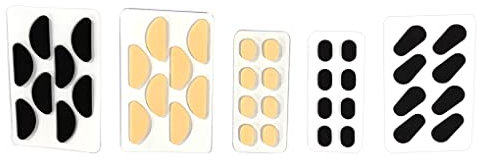 CLSSLVVBN 96 Paar Brillen Nasenpads Sonnenbrillen Anti-Rutsch-Rahmen Aufklebbare Schwammaufkleber Erwachsene Arbeitsgeschenke Büroreisen