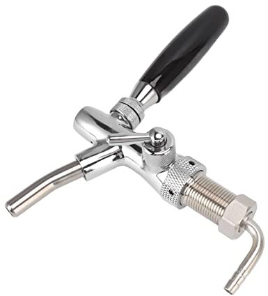 Grifo de Cerveza de Acero Inoxidable, Dispensador de Cerveza de Barril para Bar, Pub, Elaboración de Cerveza G5/8