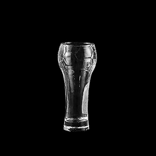 RKVXCJHDR Coppa d'Acqua Ercole Birra Bicchiere di Birra Coppa del Mondo Football Glass Bar Succo di Succo Glass Birra Fatta a Mano Bicchiere da Birra Bicchiere Isolato(A)