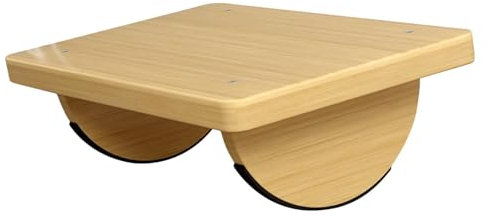 Schaukelfußhocker - Ergonomische Fußhocker, Schaukelhocker Mit Fußstütze Für Die Arbeit - Rollen-Design Fußstütze Für Schule, Wohnzimmer, Schlafzimmer Von L