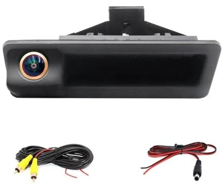 SNWDBH Rückfahrkamera Auto-Rückfahrkamera Für B&MW X1 X3 E39 E53 E82 E88 E84 E90 E91 E92 E93 E60 E61 E70 E71 E72 Rückfahrkamera AHD 2K Fischaugenobjektiv Nachtsicht Rückfahrkameras(Farbe 1)