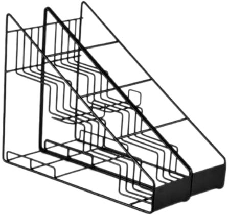 MagiDeal Coffee Syrup Rack Coffee Bar Organizer Sugar Dressing Bottle Container Cosmetic Fridge Organization Countertop Syrup Stand, 2 rows