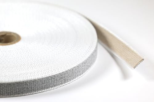 Rotolo Cintino 50 MT per tapparelle - colore grigio/avana - H mm 22 - Spessore mm 2,2 - Elevata Resistenza