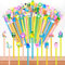 lttorjf 32 Pezzi Gadget Compleanno Bambini Matite Colorate Con Toppers Animali Regalini per Festa Compleanno E Natalematite Gadget Compleanno Bambini