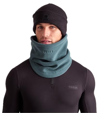 TOG24 Hurton Unisex Microfleece Snow Tube Neck Snood Toggle Adjusters