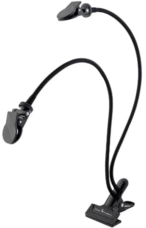 Macro Photography Clamp, with Flexible Arm, for Silent Shooting of Flowers & Insects