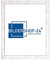 Bildershop-24 Puzzlerahmen London für Puzzle ca. 500-1000 Teile 49x68cm 68x49cm Weiß Vintage mit Acrylglas