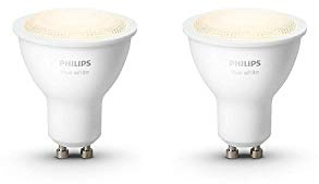 Philips Hue White GU10 Twin Pack 5.5W
