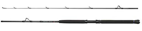 DAM Salt-X Boat Rutenserie, 1,80m o. 2,10m, jeweils 4 Verschiedene Rute mit Testkurvven von 12lb-50lb, DPS-Rollenhalter, mit Stofftasche (210cm, 2,10m - 12lb)
