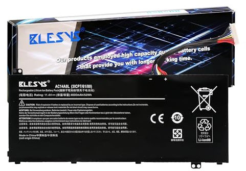 BLESYS AC14A8L KT.0030G.001 Laptop Akku für Acer Aspire Nitro V15 VN7-791G VN7-571 VN7-571G VN7-572 VN7-572G VN7-591 VN7-591G VN7-592 VN7-592G VN7-791 VN7-792 VN7-792G akku