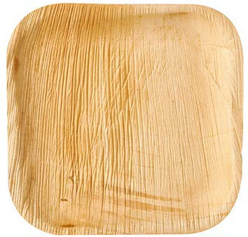 PAPSTAR 60 Teller, Palmblatt Pure eckig 18 cm x 18 cm x 1,5 cm