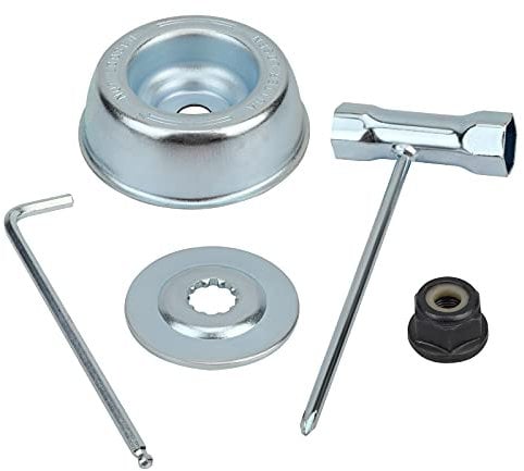 Viabrico - Kit de Tuerca para desbrozadora (Universal, FS55, FS55R, FS56, FS56RC, FS70R, FS80, FS85, FS90, FS90R, FS94, FS100Rx)