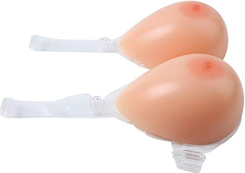 IVITA Silikon Brustformen Brüste Brustprothesen mit BH-Träger für Crossdresser Transgender Prothese Mastektomie Brust (M)
