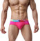 Drelaar Slip sexy doux et respirant avec ceinture colorée pour homme, rose rouge, M