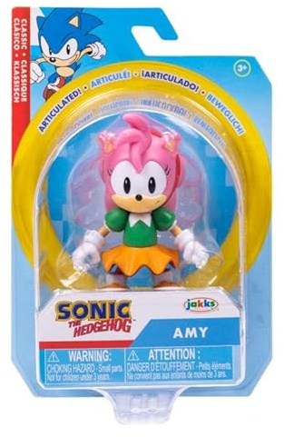 Sonic The Hedgehog 6 cm Actionfigur Amy-Charaktere