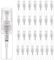 30 Piezas 3ml Mini Botella Spray, Botella de Spray rellenable Vacío Pequeña, Botella de Pulverizadora Transparente Portátil Viaje Botellas de Spray Atomizador para Perfume