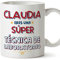 MUGFFINS Tazas Personalizadas para TÉCNICA DE LABORATORIO mujer - En Español - Eres Súper - 11 oz / 330 ml - Regalo Personalizable original y divertido