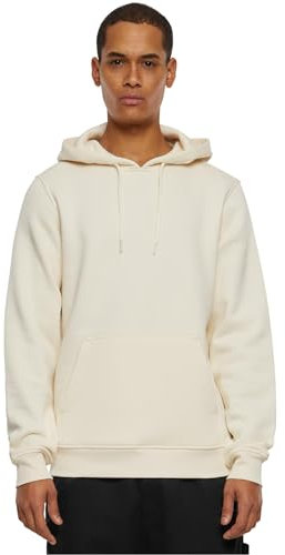 Build Your Brand Herren Kapuzenpullover Heavy Hoody, lässiger Hoodie für Männer, XXL, whitesand