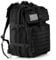 GUJOIN 50L Strapazierfähiger Nylon Wasserdichter Angeln Jagdrucksack Outdoor Militär Rucksäcke Taktische Sport Camping Wandertaschen (Black)