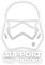 tradercat Autoaufkleber Star Wars Stormtrooper weiß, 15x10 cm, Deko für Auto, Fenster, Autofenster, aus Folie, Aufkleber für glatte Oberflächen