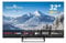 Smart Tech TV LED HD 32' (80 cm) Smart TV Web OS-32HW01V- Molotov, Netflix, Prime Video 3xHDMI - 2xUSB -Dolby Audio