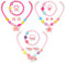 BTHRORO Kinder Schmuckset Mädchen, 15 Stück Einhorn Blumen Halskette Armband Kinder Ringe Ohrclips Haar Accessoires Prinzessin Schmuck Spielzeug Set für Mädchen Geburtstag Party Mitgebsel