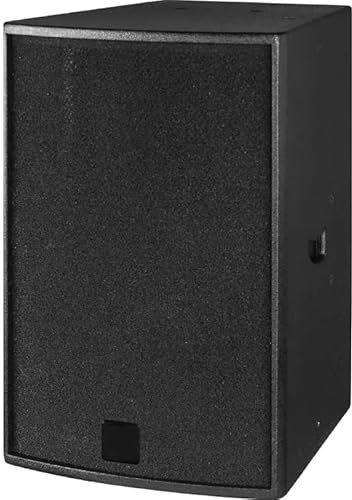 Juego de 2 altavoces profesionales de 15 pulgadas, 500 W RMS, pico de 2000 W, 8 ohmios, respuesta de frecuencia de 45 Hz-18 KHz, color negro