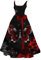 Generisch Halloween KostüM Damen Prime Partykleid Kleid Damen Renaissance Cosplay Haarschmuck Kleidung Trompetenärmel Hexenkleid mit Kapuze Renaissance Schulterfrei Halloween KostüM Damen Prime