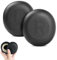 Ersatz Ohrpolster für Jabra Elite 45h, für Evolve2 65 MS UC, Professionelle Ohrpolsterkissen,Elite 45h On-Ear Wireless Headset,Die Ersatz-Ohrpolster Sind Aus Proteinleder (Schwarz)
