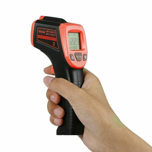 Yuanpgky Infrared Thermometer -50°C~600°C/-58°F~1112°F Non-Contact Digital Temperature Pyrometer with LCD Display,for Cooking/Refrigerator/Industrial