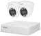 WESTSHINE Kit Cámaras de Vigilancia, Detección de Persona/Vehículo, 5M-N 4CH H.265+ Grabadora DVR y 2 5MP Cámaras Vigilancia CCTV Exterior, IP66 Impermeable, Visión Nocturna(Disco Duro No Incluido)