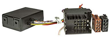 Radio Anschluss Kabel CAN-Bus Adapter für Audi für Zündung Beleuchtung Rückwärtsgang Speedsignal Tacho inkl. Antennenadapter/Phantomspeisung