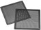 uxcell PC Dust Fan Screen with Magnetic Frame for Cooling Case Cover PVC 140mm 2pcs