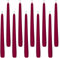 Gastro 10 Spitzkerzen bordeaux 23,5 x 245 mm