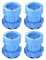 Washing Machine Feet Pads, Anti Vibration Rubber Mat, Steady Spin Floor Protection Non Slip Pads, Furniture Feet for Dryer, Refrigerator, Microwave, Oven (Blue)