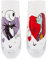 Disney The Nightmare Before Christmas Jack and Sally - Set di 2 bicchieri scanalati