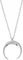 Kritz Collana Donna Luna Placcata Argento - Ciondolo Mezzeluna y Catena Regolabile - Gioielli Moda Regalo per Ragazze