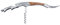 Tbest Ouvre-Bouteille Sommelier Professionnel, Limonadier, Acier Inoxydable et Bois, Ouvre-Bouteille Multifonctions, Tire-Bouchon, Cavatappi, Barman, Laguiole, 1Pc
