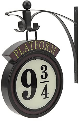 VBESTLIFE Vintage Hanging 9 3/4 Platform Wall Night Light - Home Decor Metal Color Changed for Movie Lovers