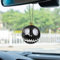 Süße Schwingender Totenkopf Dekor, Auto Anhänger Swinging Skelett, Halloween Fliegende Geist Hänge Ornament, Car Accessories Auto Rückspiegel Innen Dekor Spiegel Charms Zubehör, Lustige Geschenke