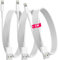 Lot de 3 pour Câble iPhone 2M [Certifiés MFi Apple], Cable Chargeur iPhone 2M Cable Lightning USB Cable iPhone Charge Rapide Cordon iPhone for iPhon